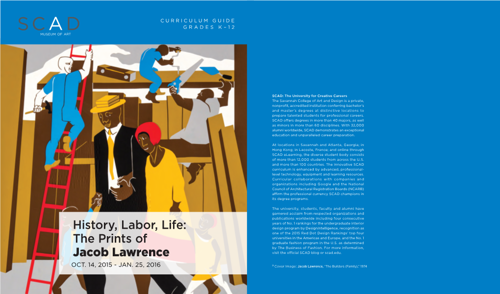 The Prints of Jacob Lawrence” Provides a Comprehensive Overview of Jacob Lawrence’S Printmaking Oeuvre