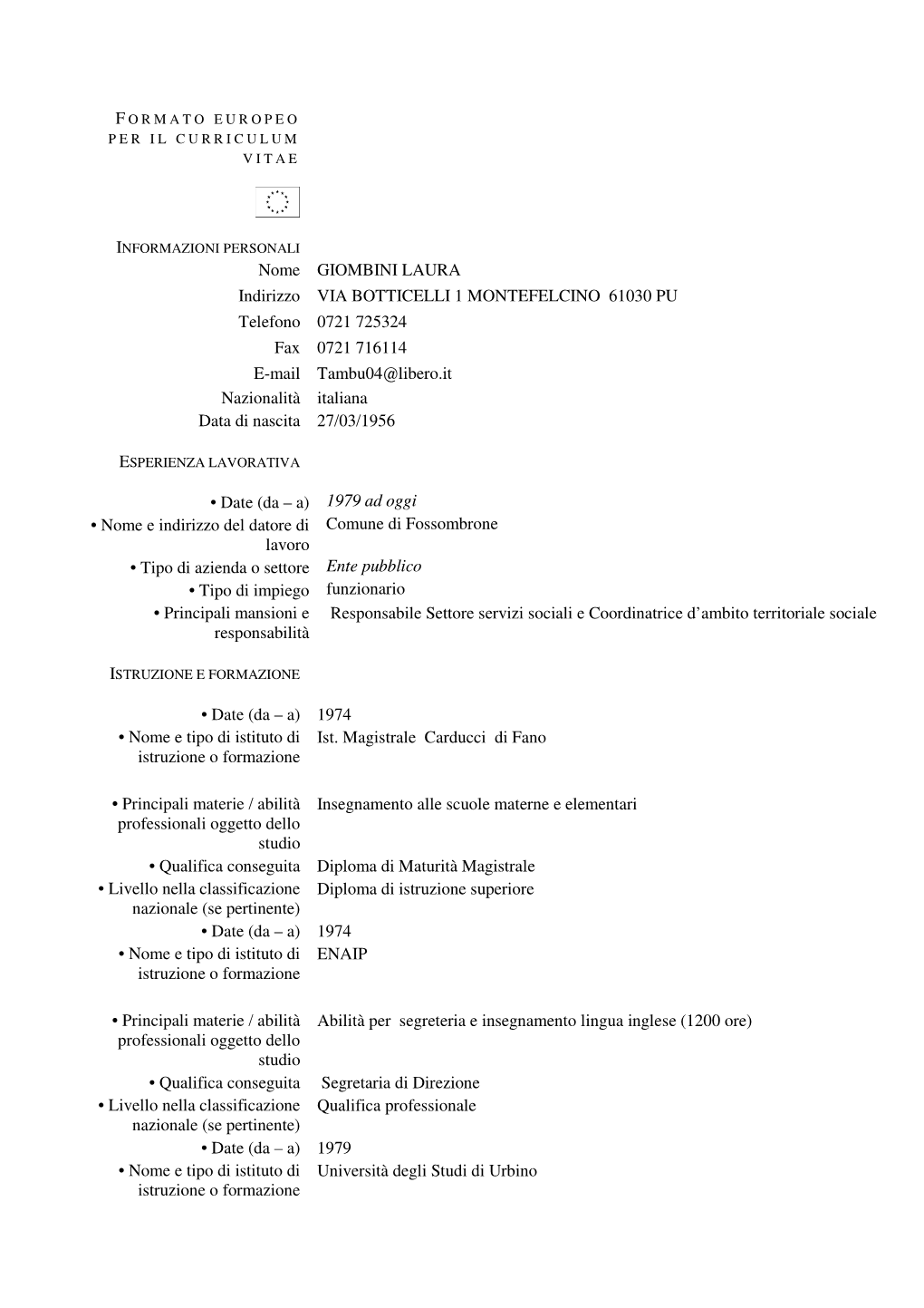 CV Vari\CURRICULUM DOTT.SSA GIOMBINI