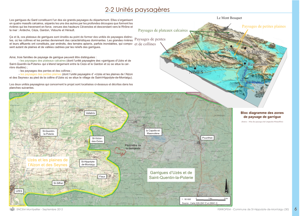 Etude Paysagère St Hippolyte De Montaigu