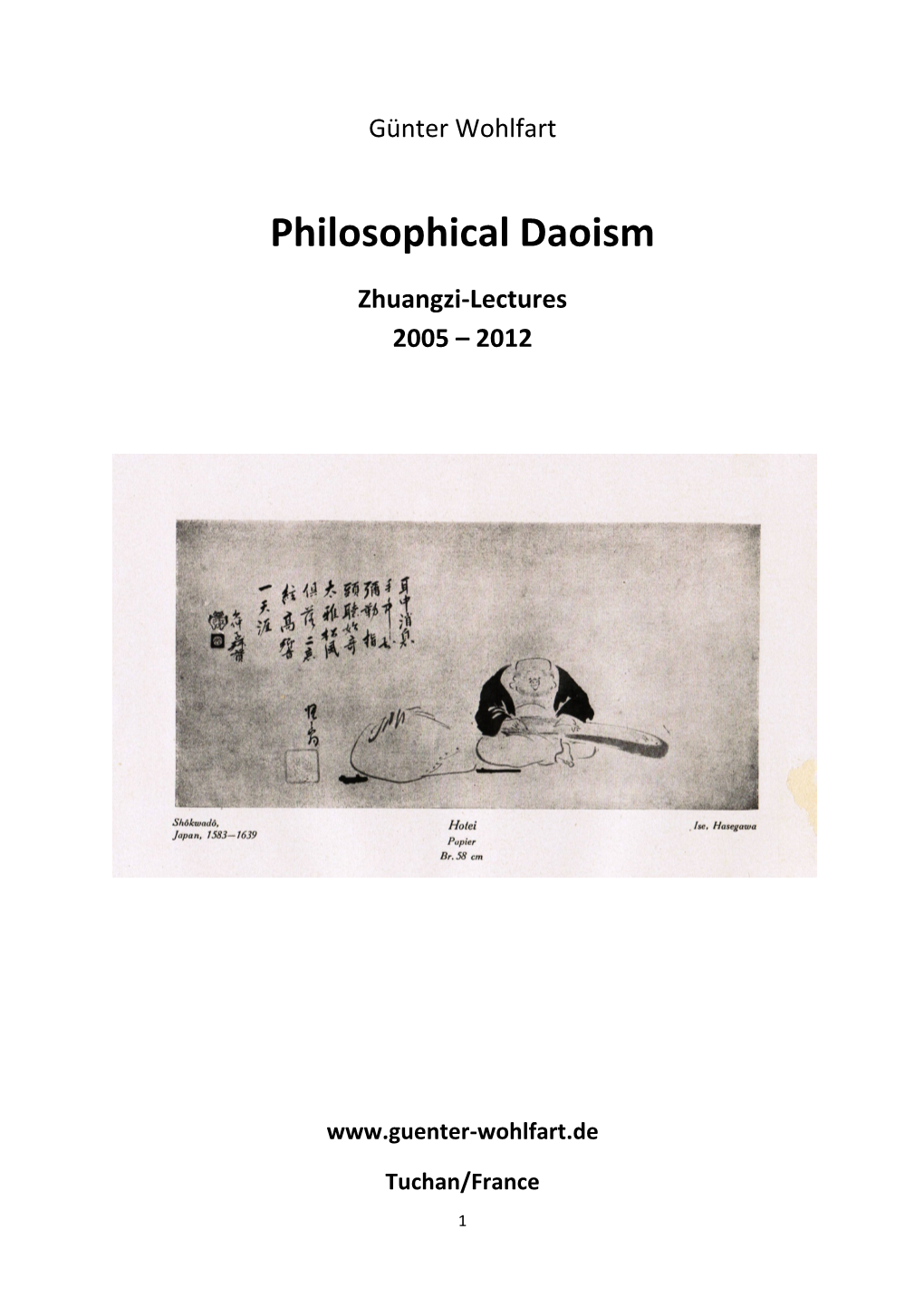 Philosophical Daoism