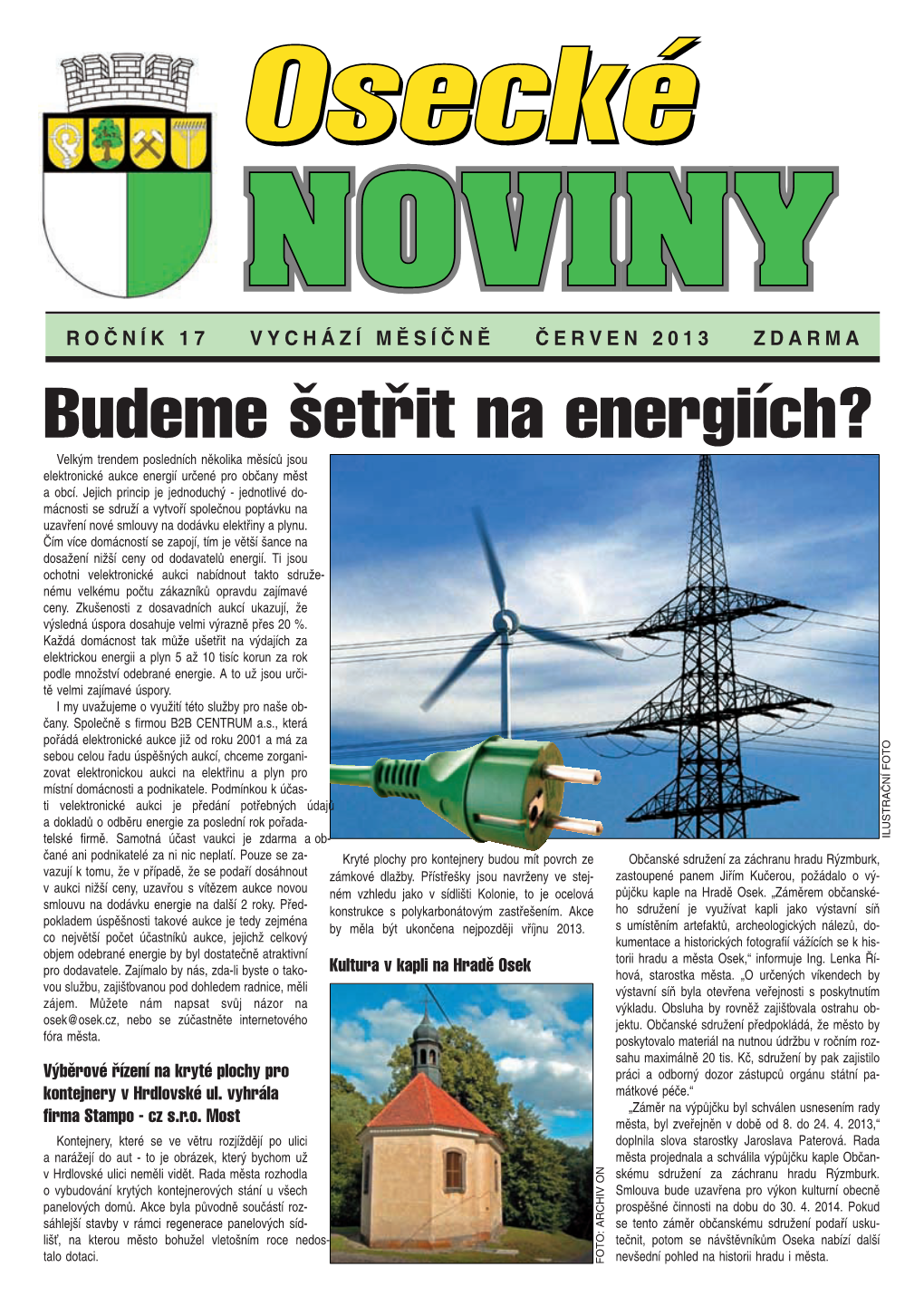 Budeme ‰Etfiit Na Energiích?