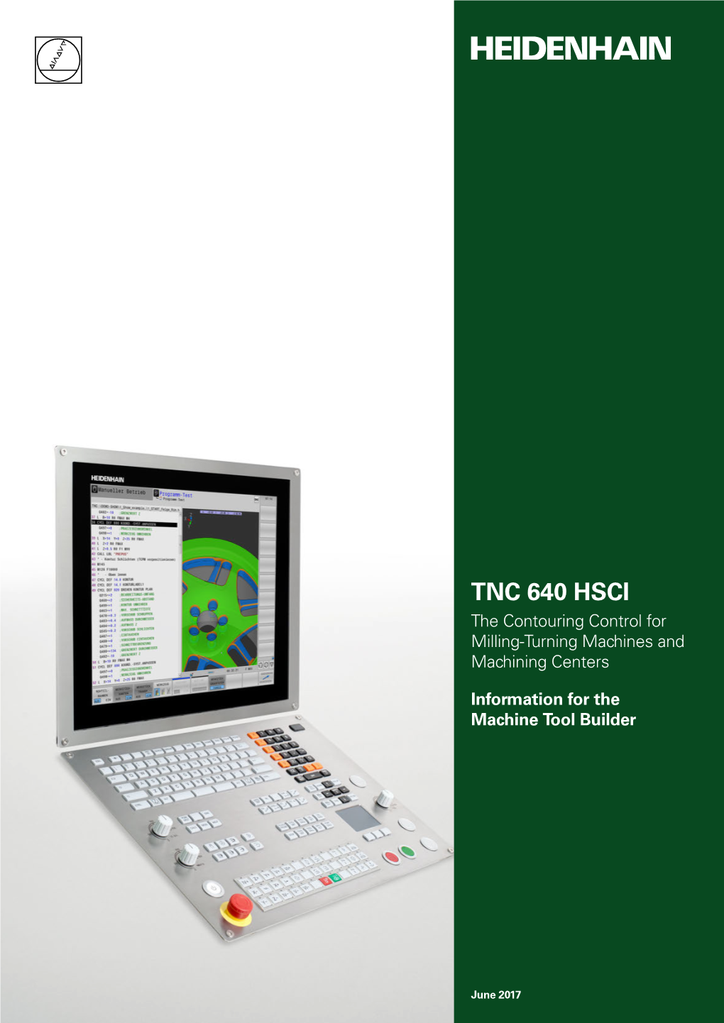 TNC 640 HSCI | the Contouring Control For