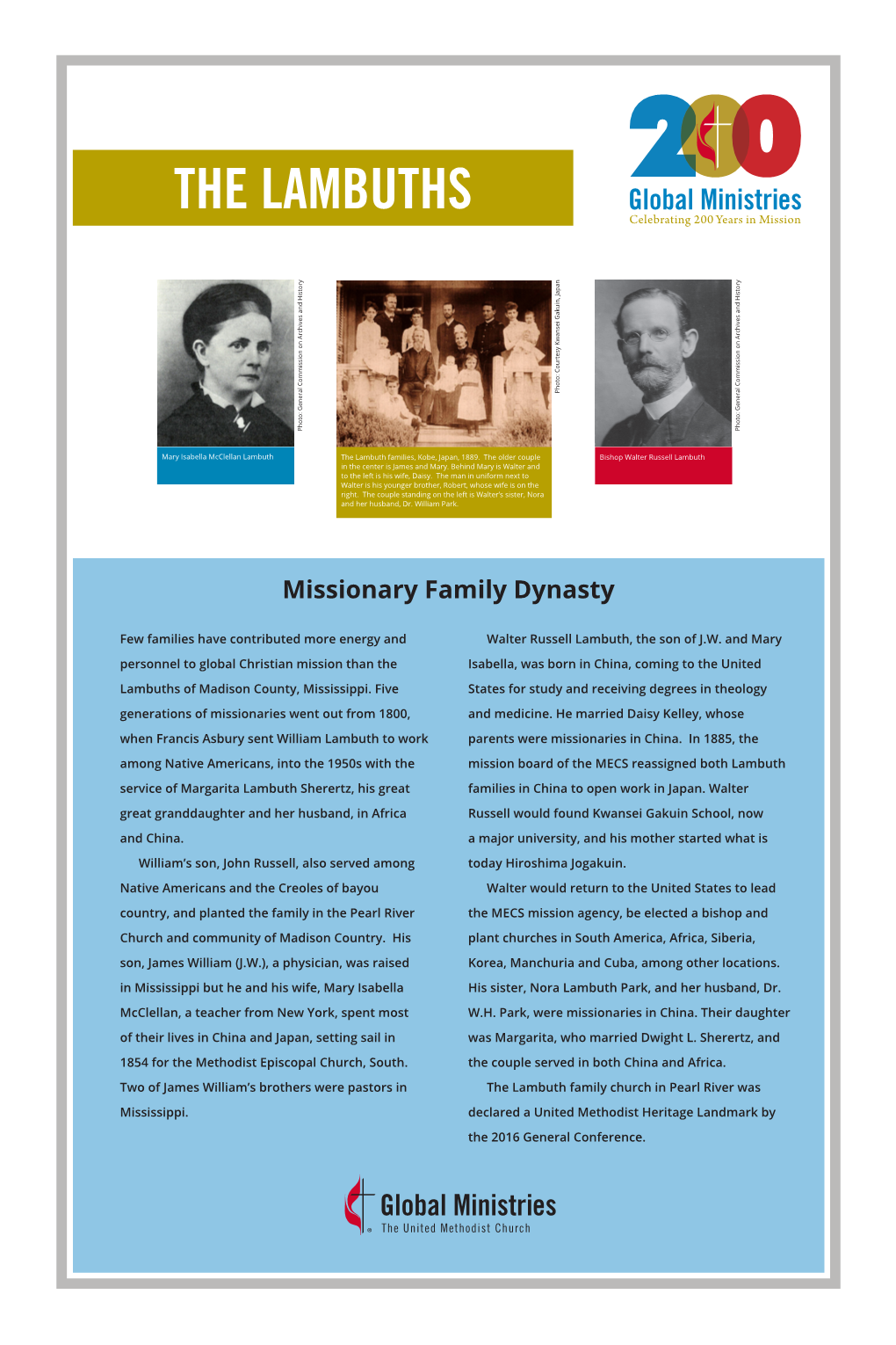 Missionary Family Dynasty