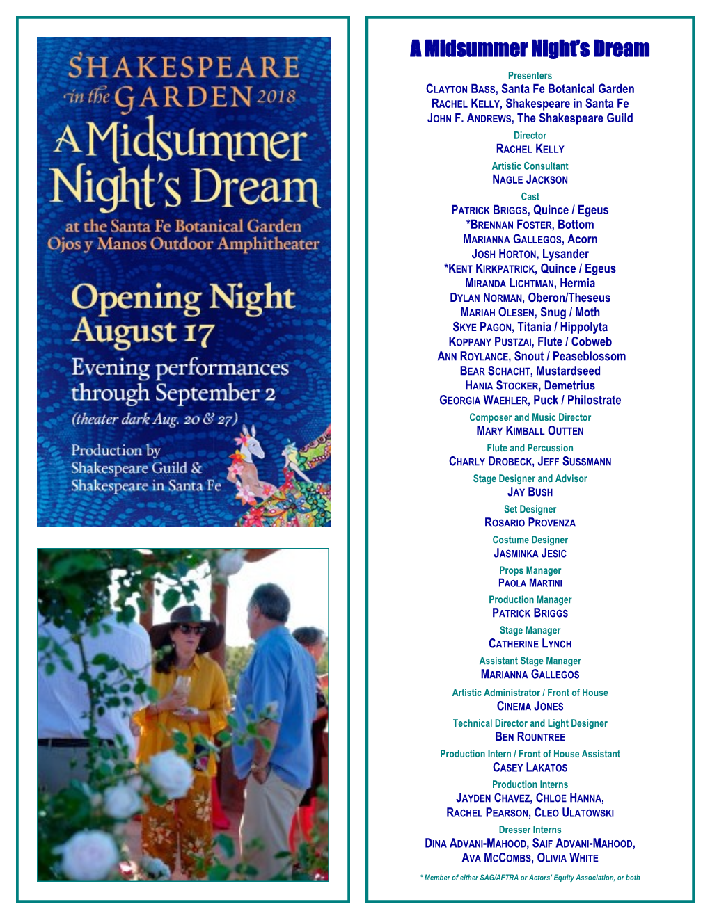 A Midsummer Night's Dream