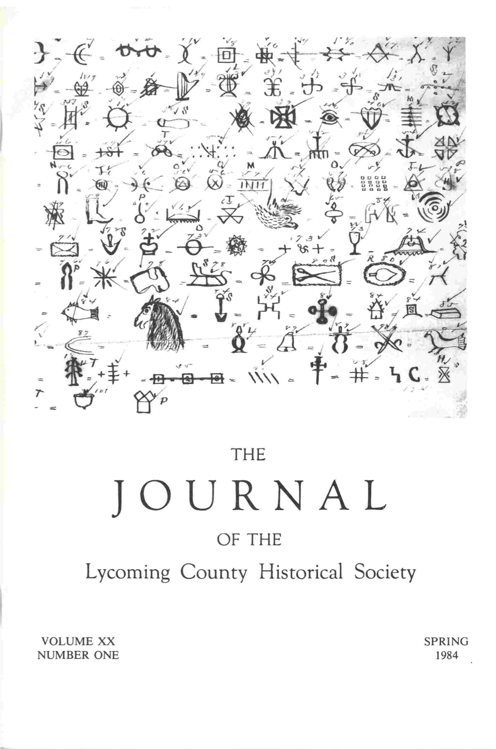 Journal of the Lycoming County Historical Society, Spring 1984
