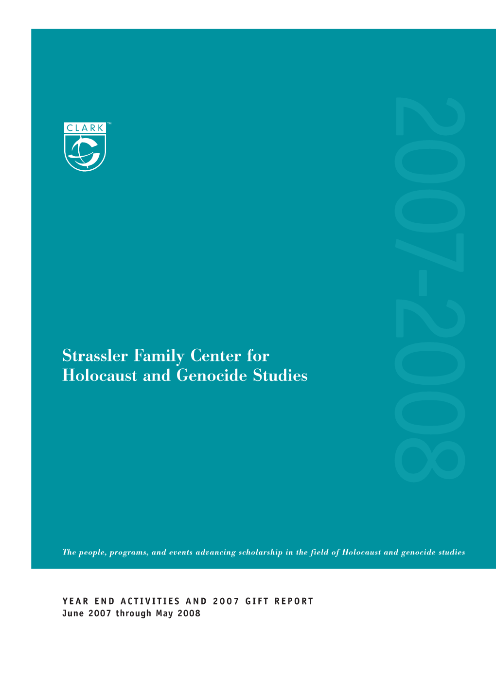 Strassler Family Center for Holocaust and Genocide Studies