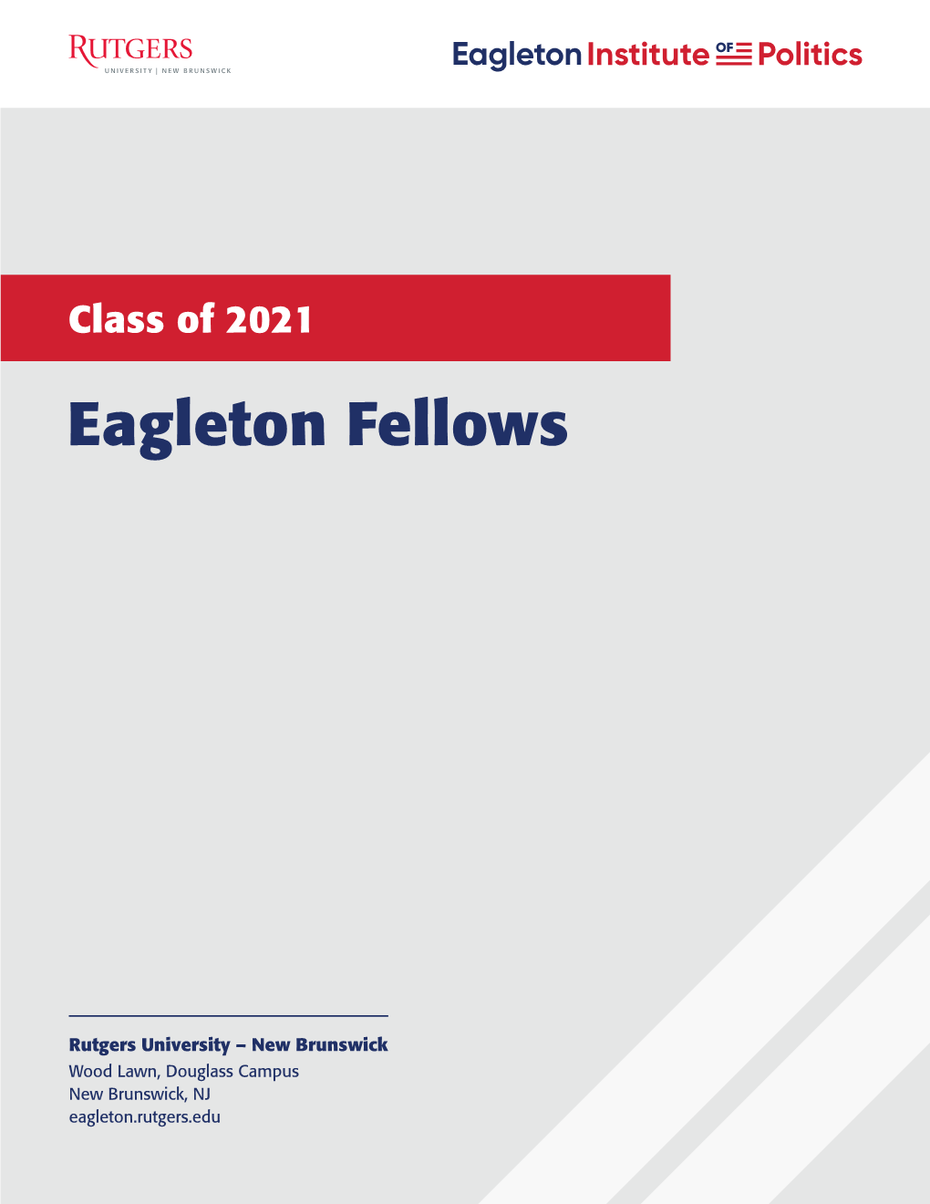 Eagleton Fellows