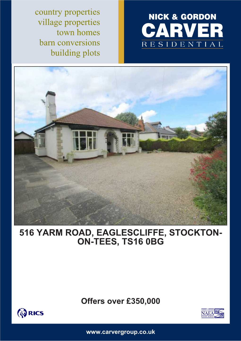 516 Yarm Road, Eaglescliffe, Stockton- On-Tees, Ts16 0Bg