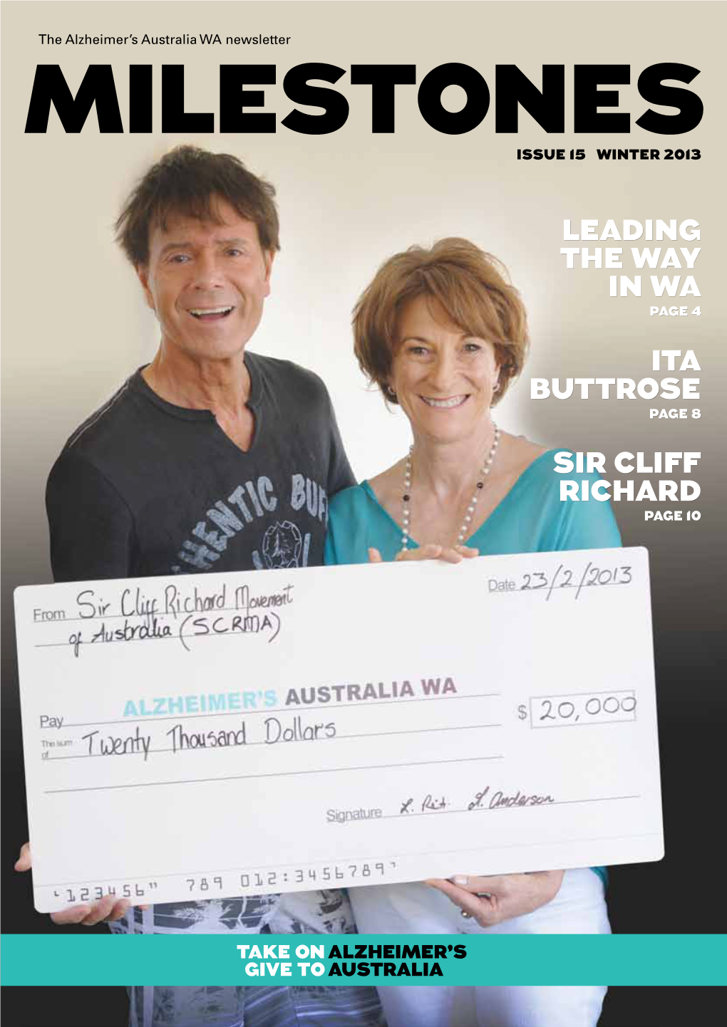 Leading the Way in Wa Ita Buttrose SIR Cliff Richard