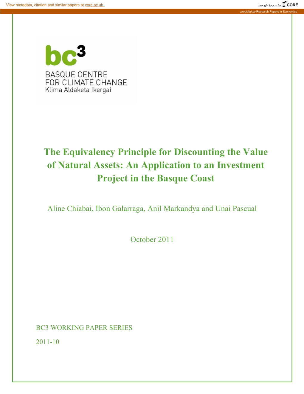 An Application to an Investment Project in the Basque Coast