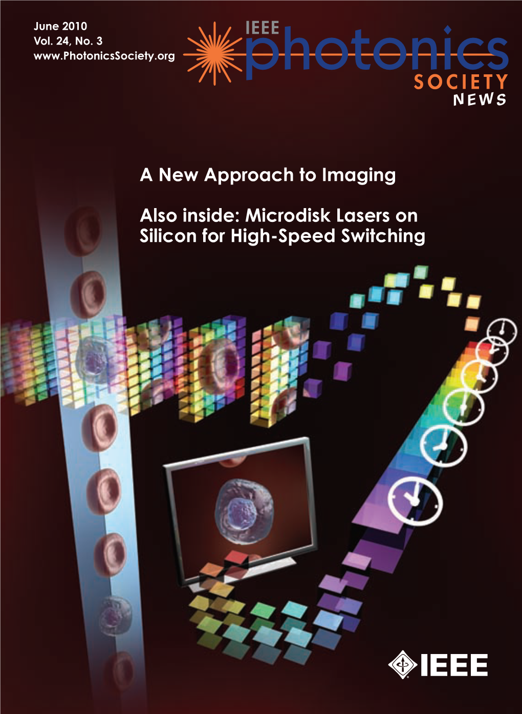 A New Approach to Imaging Also Inside: Microdisk Lasers on Silicon