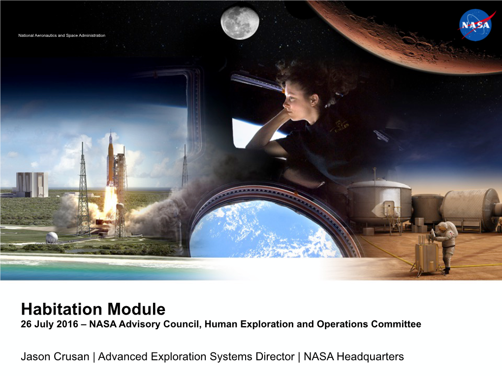 Habitation Module Talk