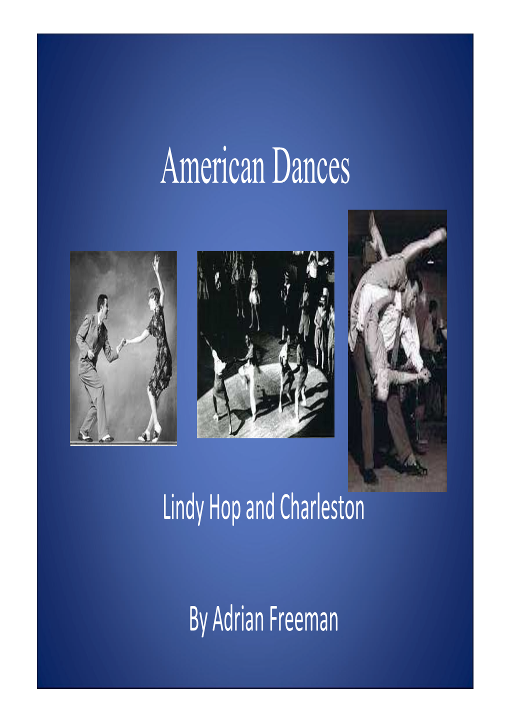 Lindy Hop and Charleston by Adrian Freeman