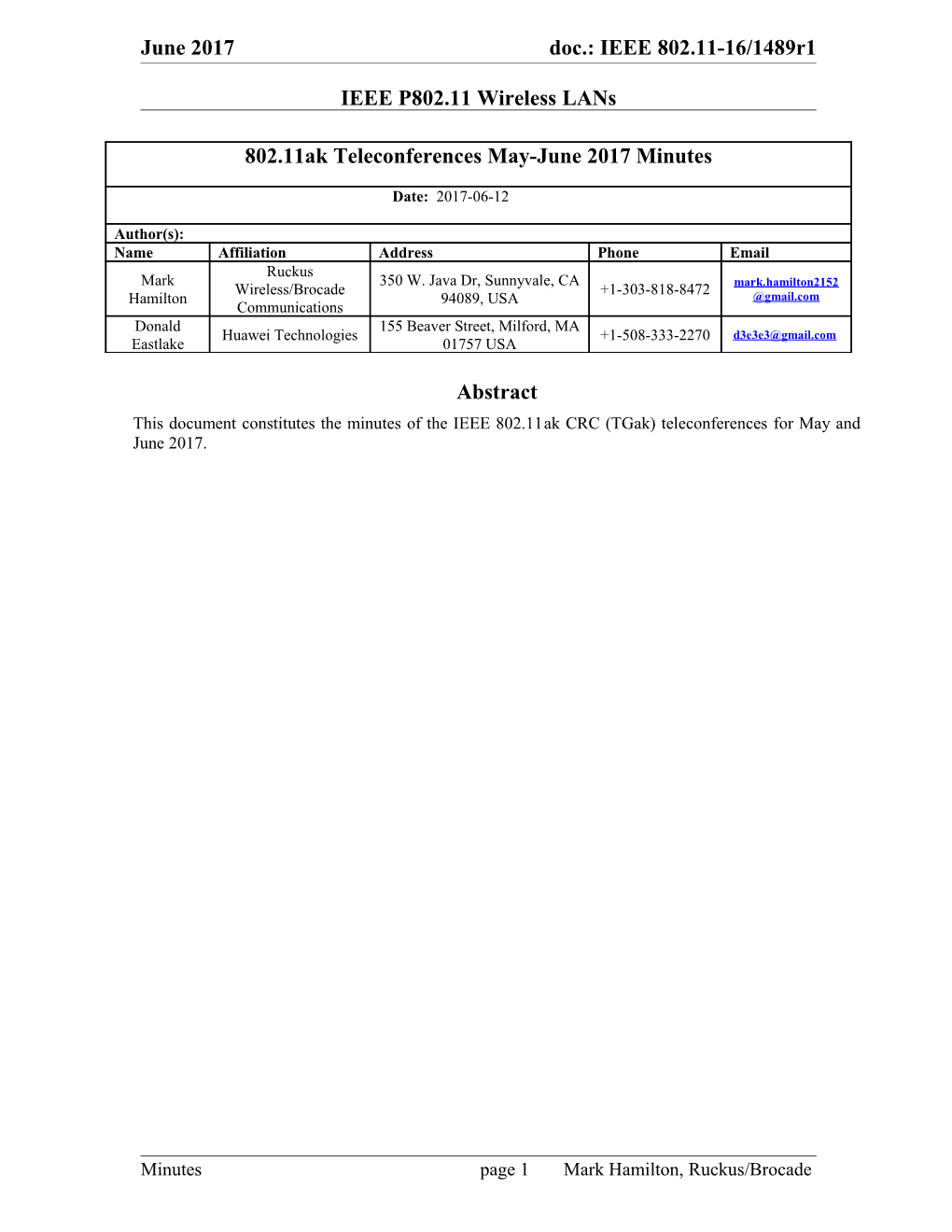 IEEE P802.11 Wireless Lans s69