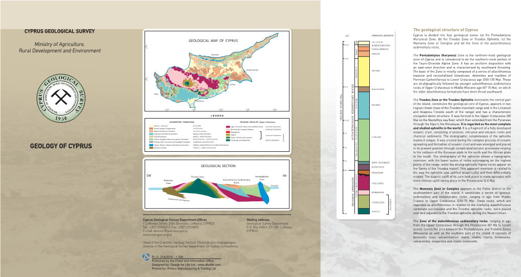 Geology of Cyprus