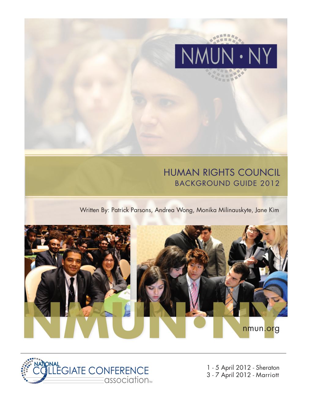 Hrc.Sheraton@Nmun.Org Sent to the Committee E-Mail Address ECOSOC Plenary