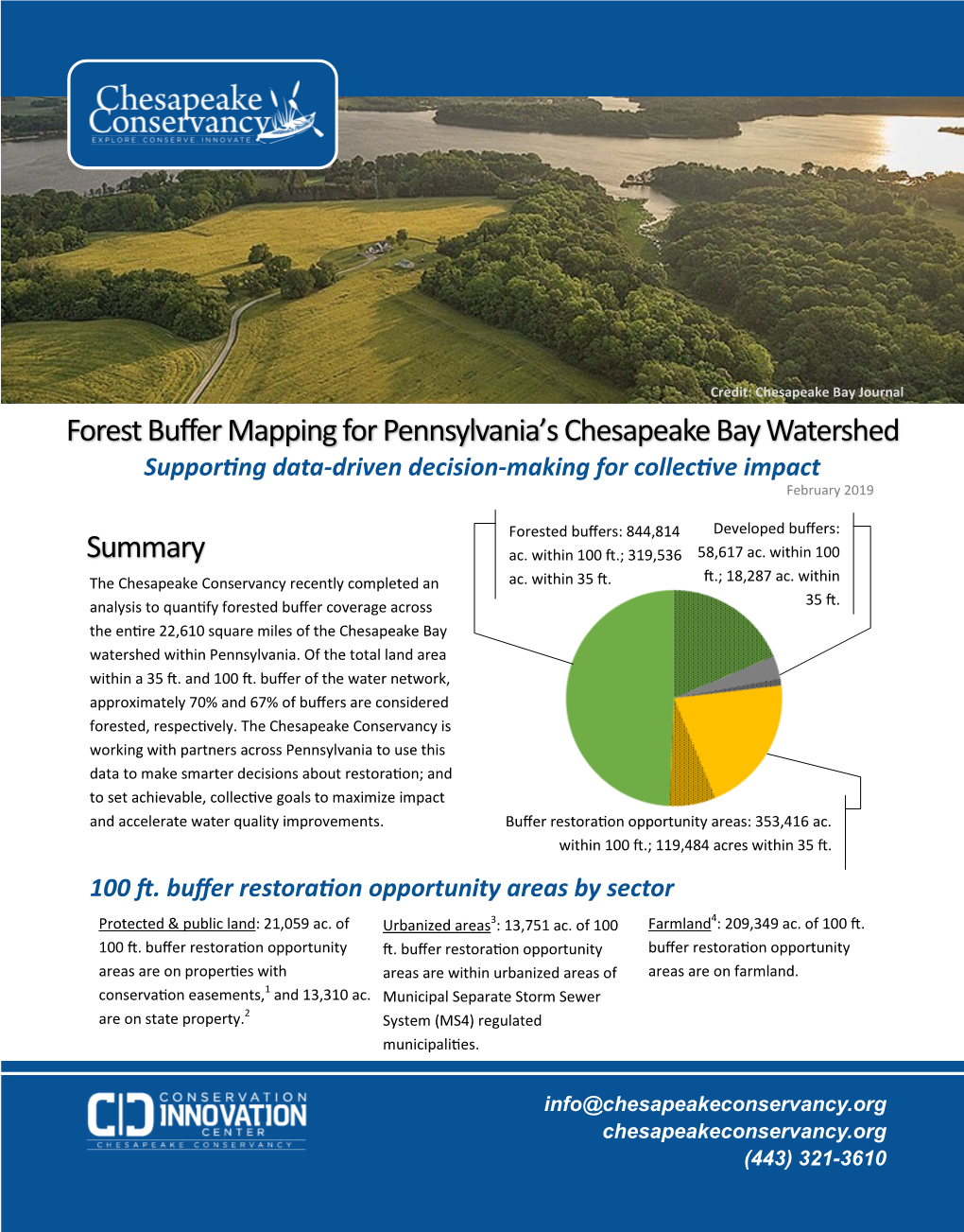 Forest Buffer Mapping for Pennsylvania's Chesapeake Bay