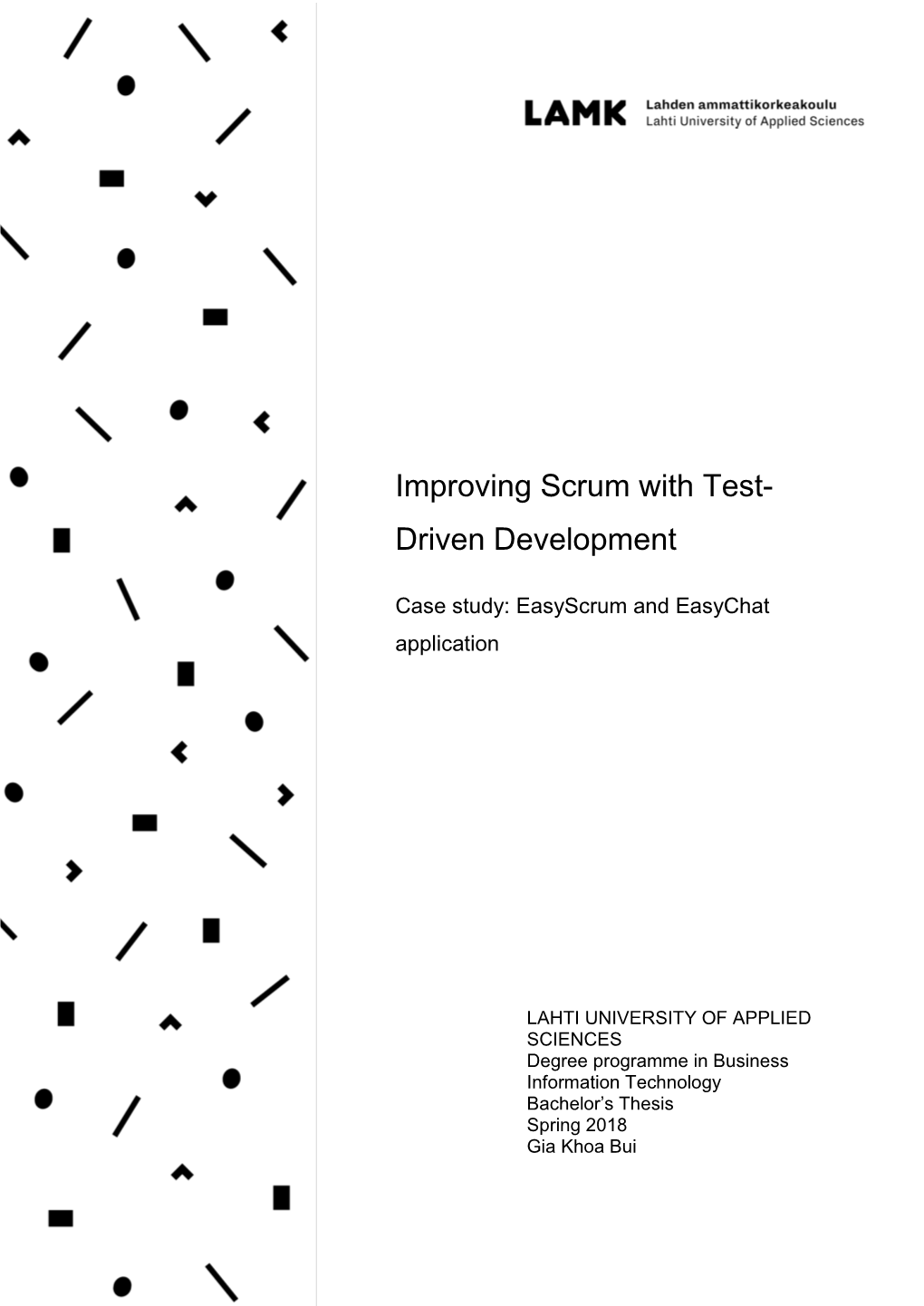 Improving Scrum with Test-Driven Development