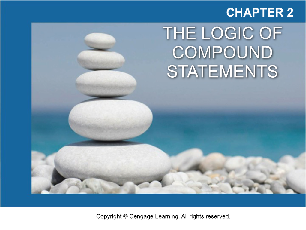 The Logic of Compound Statements