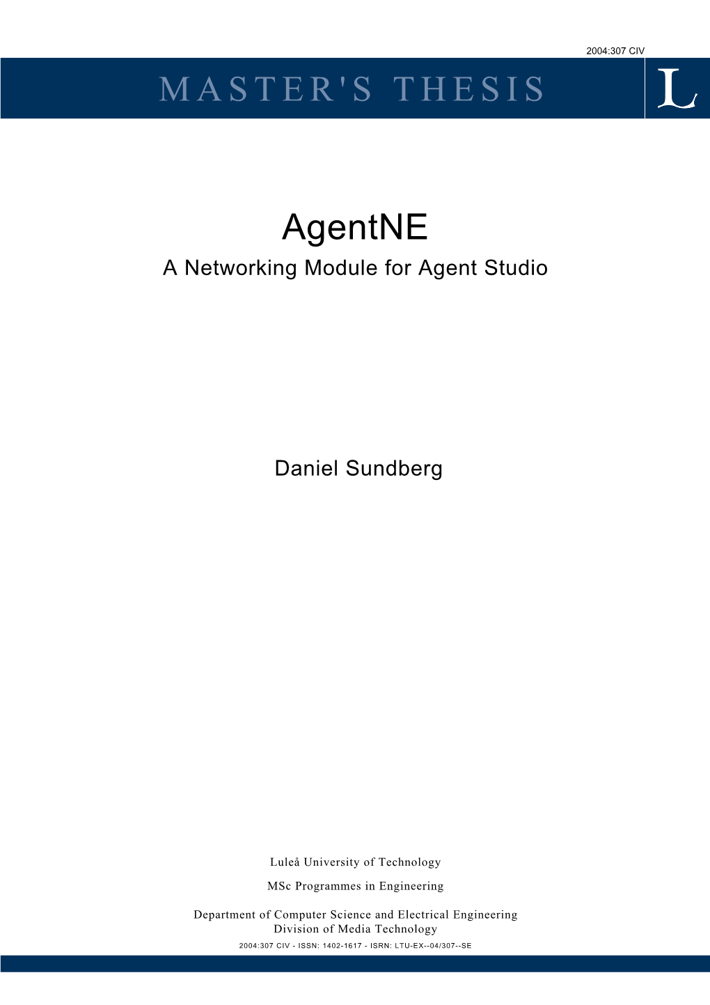 Agentne: a Networking Module for Agent Studio