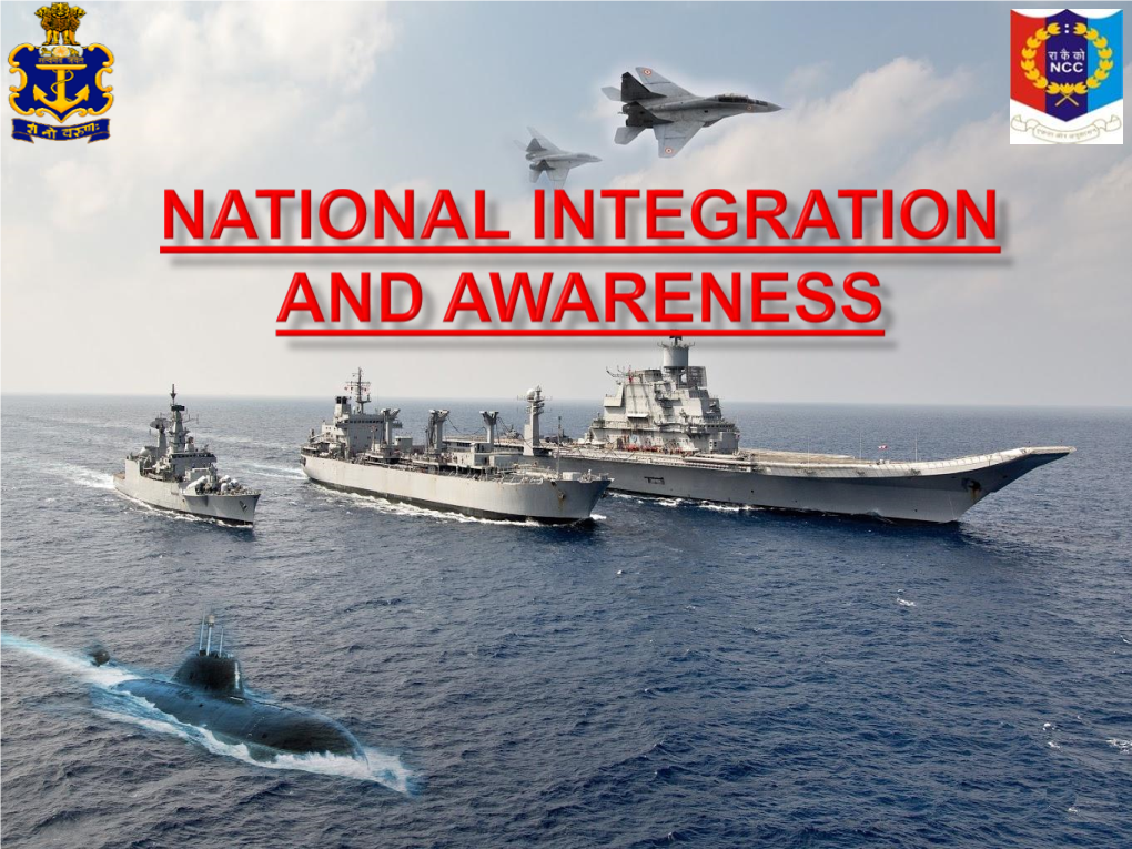 2 Common NATIONAL INTEGRATION and AWARENESS