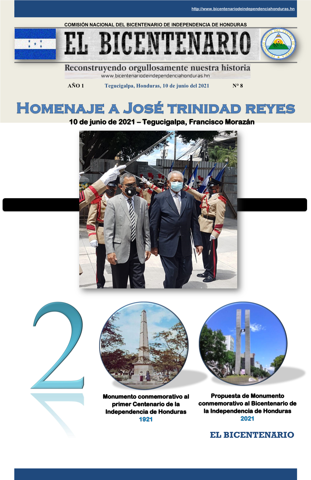 El Bicentenario De Independencia De Honduras