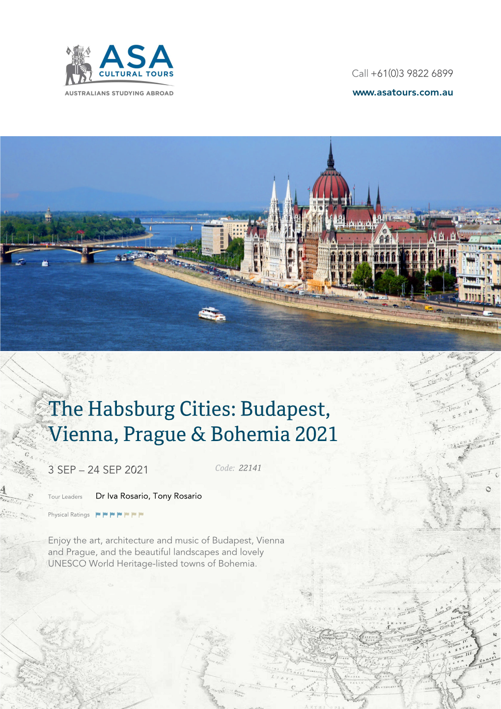 The Habsburg Cities: Budapest, Vienna, Prague & Bohemia 2021