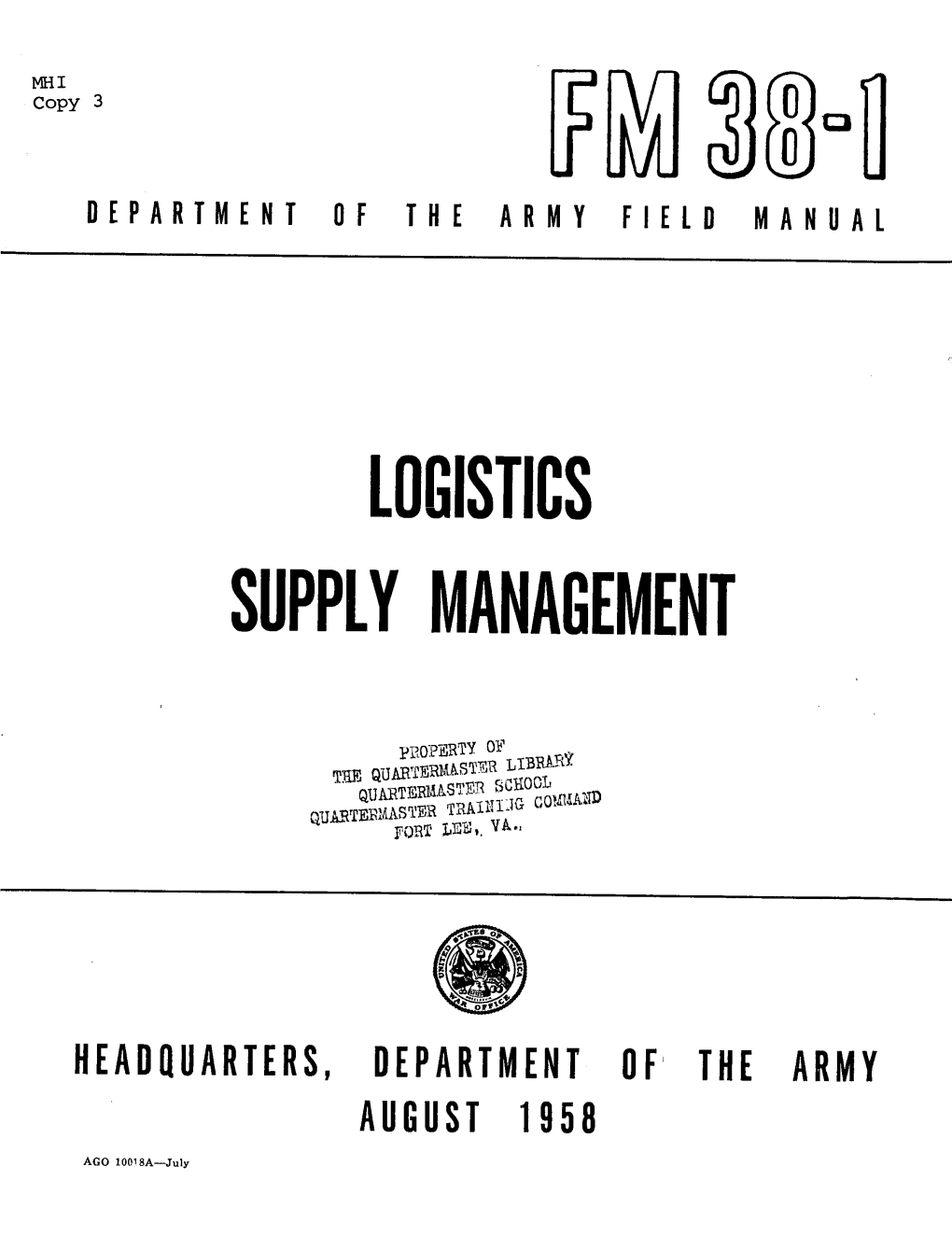 Logistics Supply Management