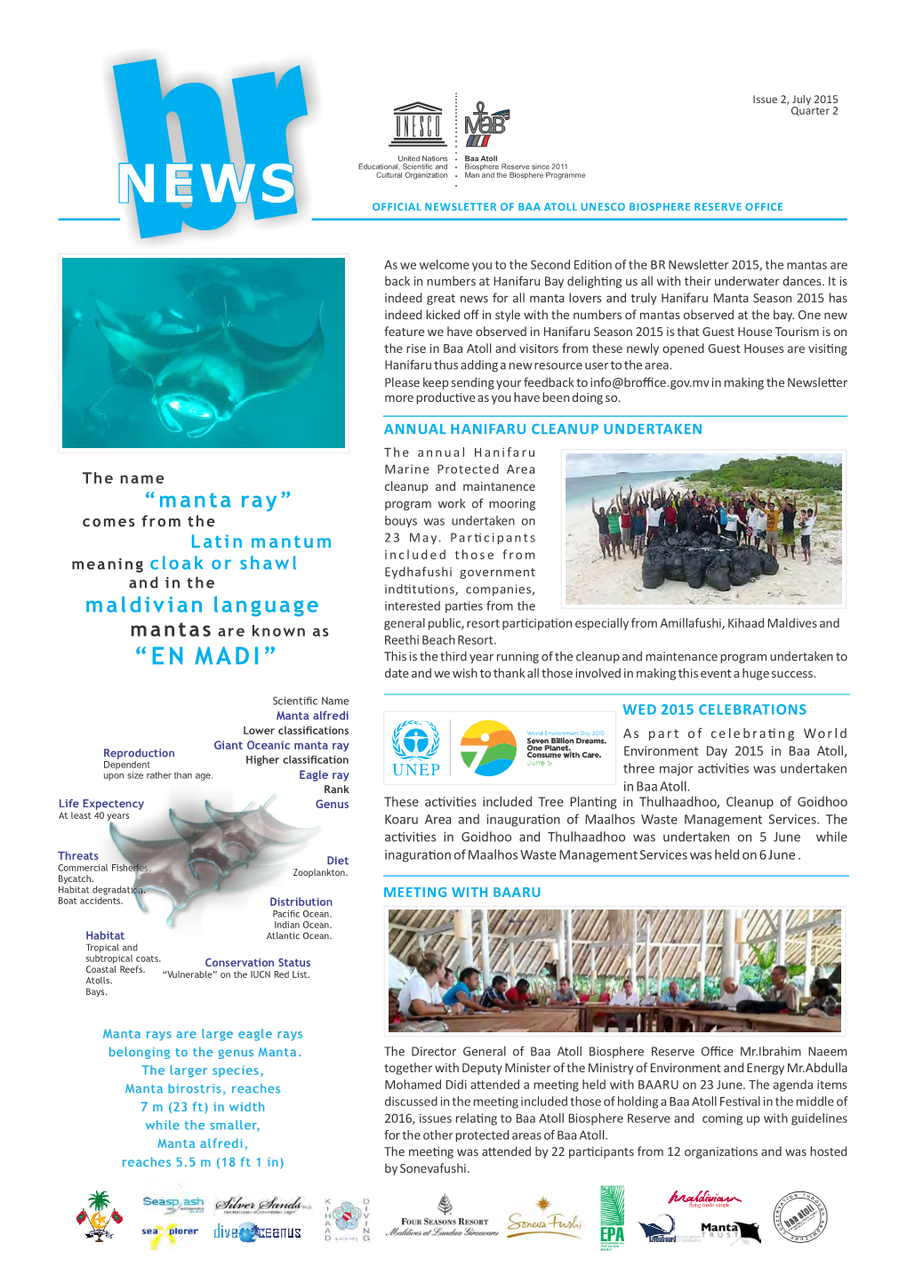 Baa Atoll Biosphere Reserve Newsletter