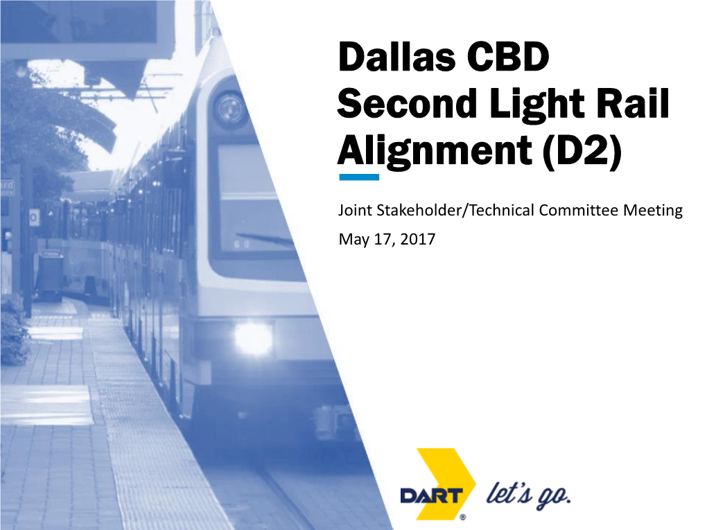 Dallas CBD Second Light Rail Alignment (D2)