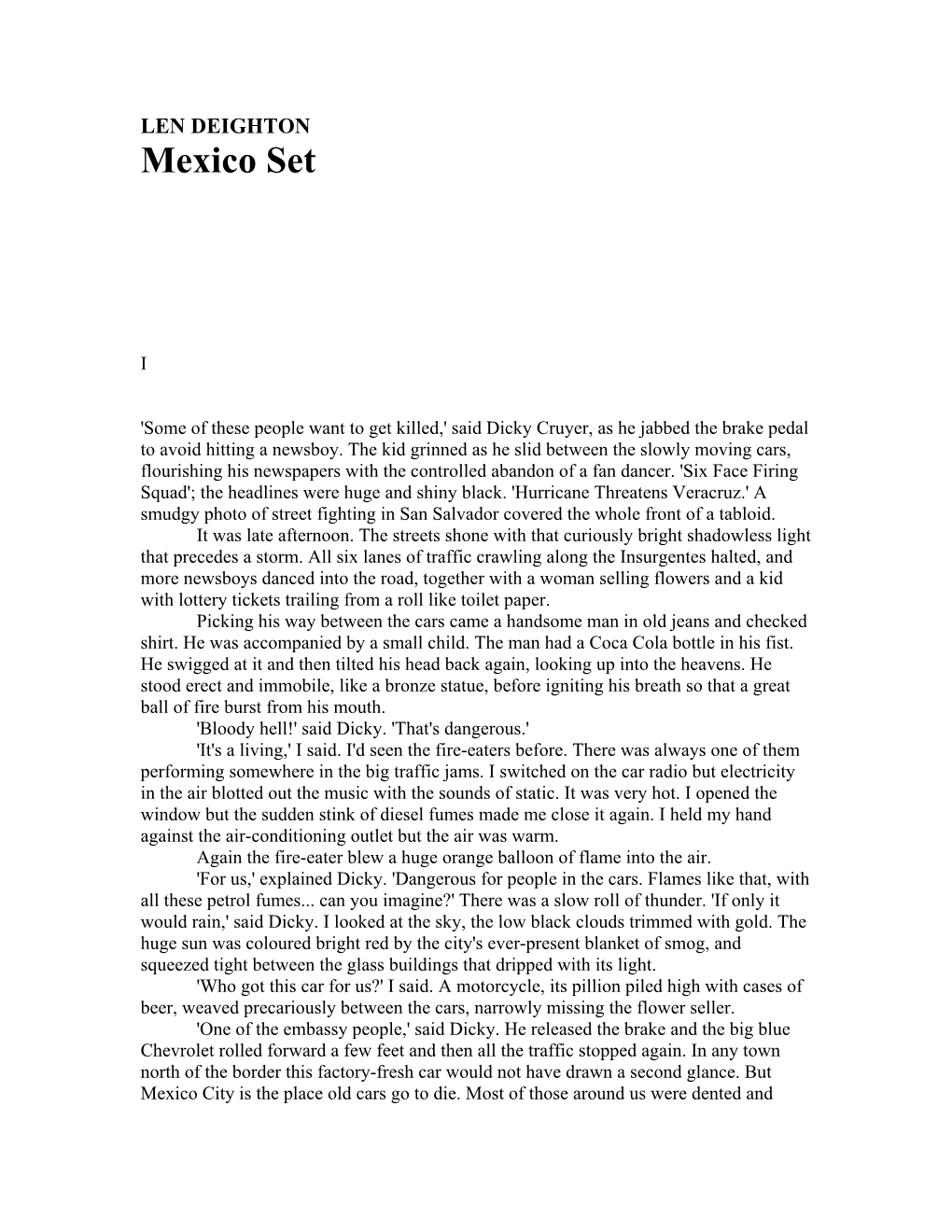 Len-Deighton-Mexico-Set.Pdf