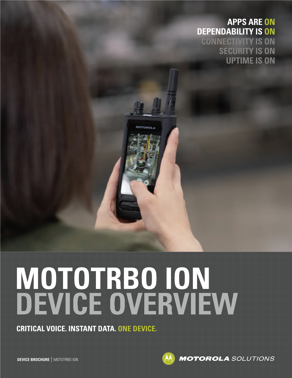 MOTOTRBO Ion Device Brochure