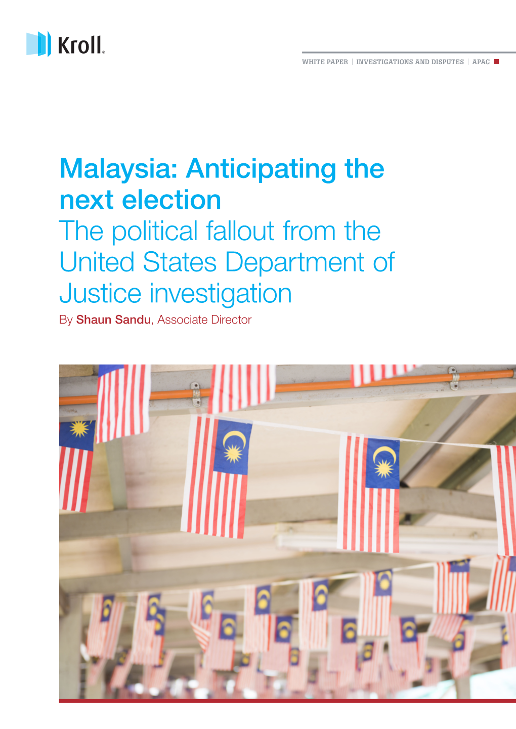 Malaysia: Anticipating the Next Election.Pdf