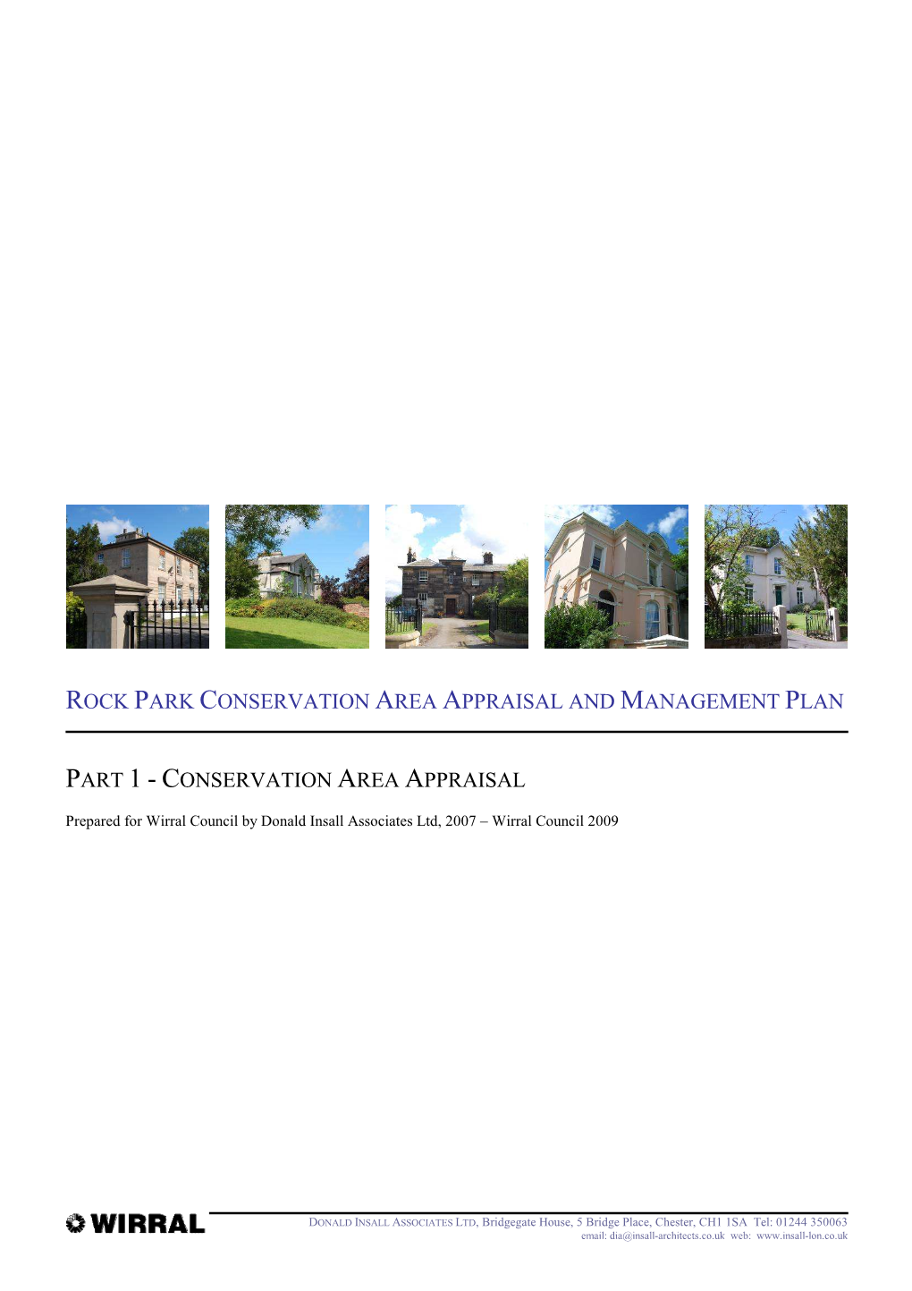 Rock Park Conservation Area Appraisal and Management Plan