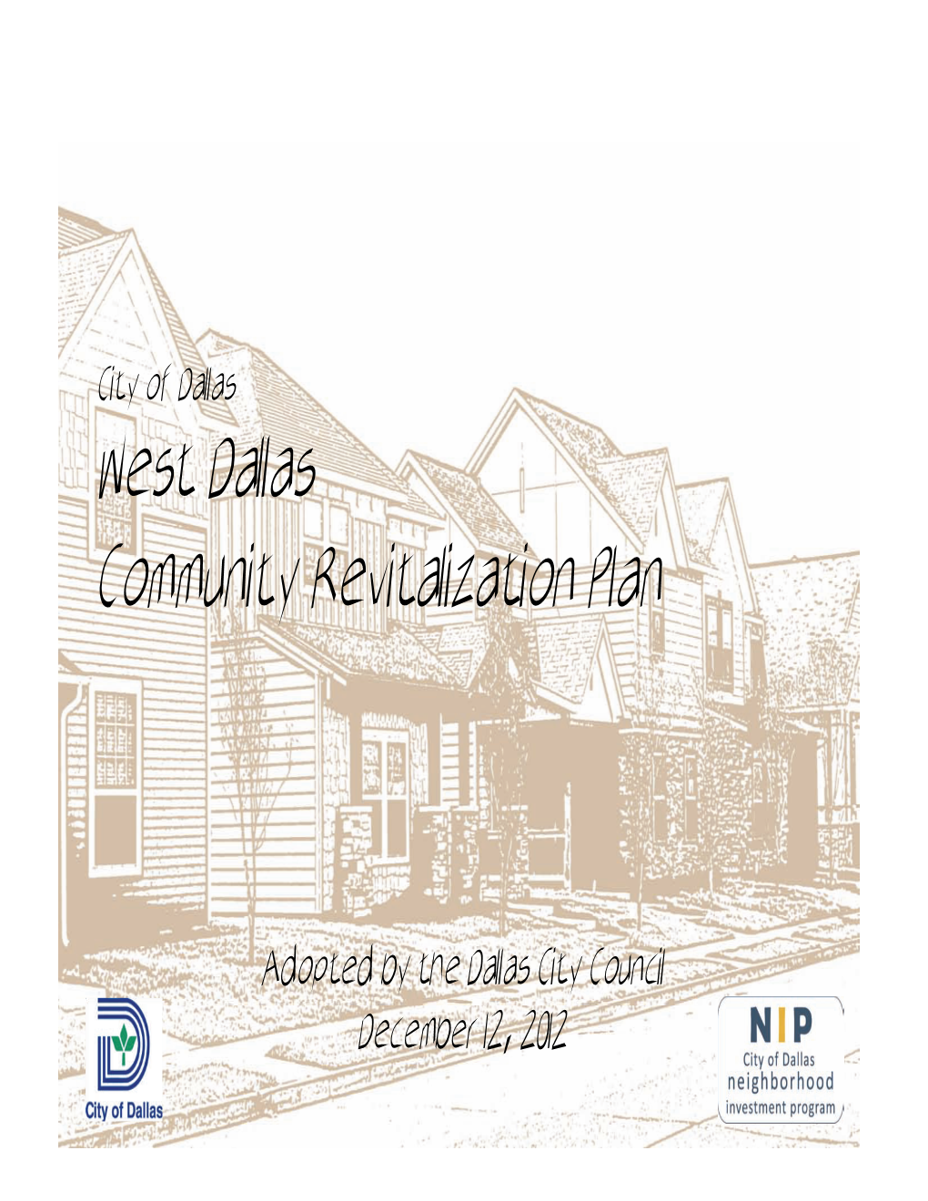 West Dallas Community Revitalization Plan