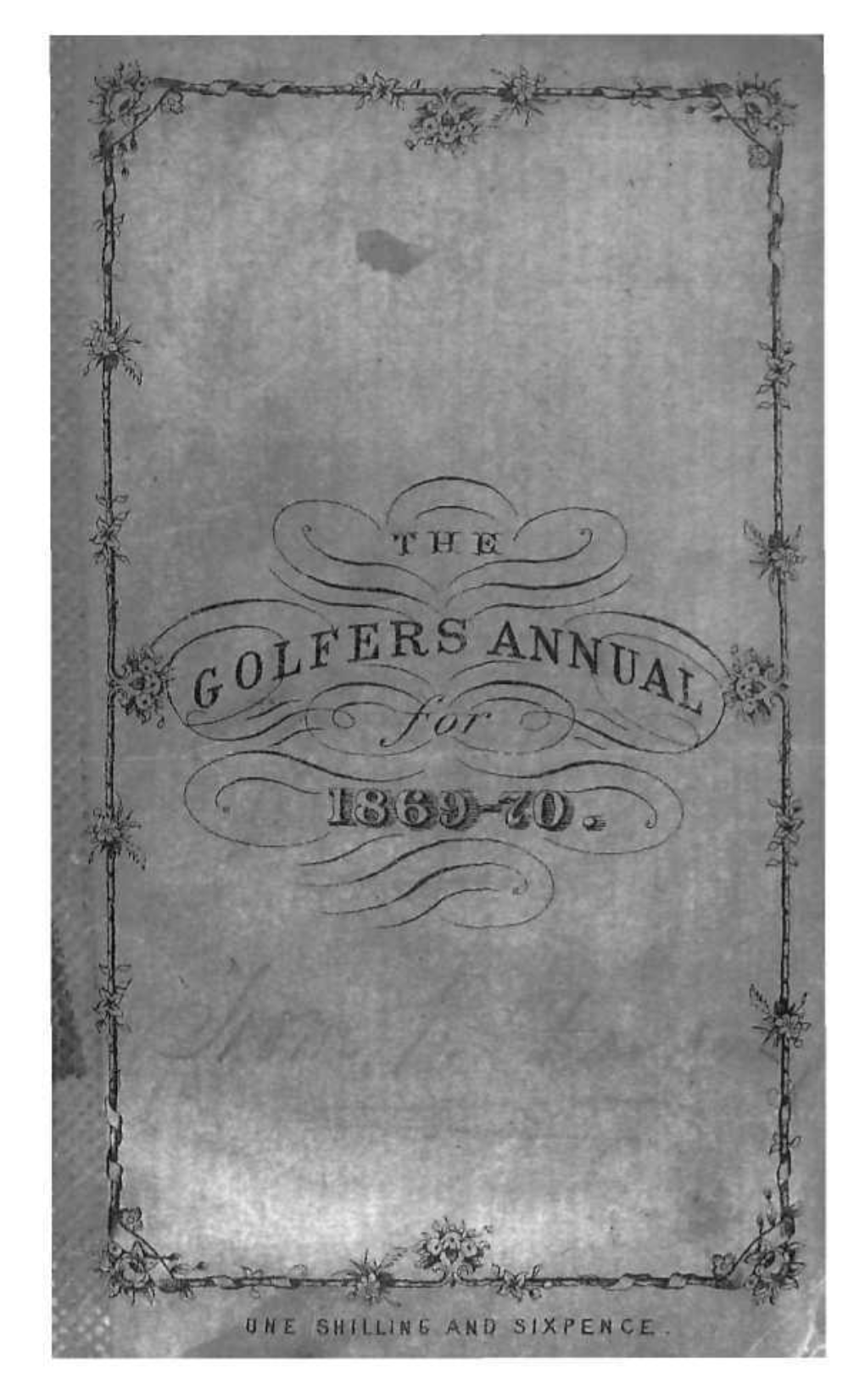 The Golfer's Annual for 1869-70