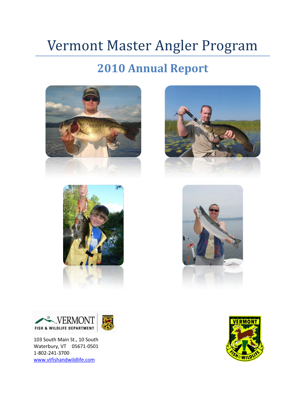 2010 Master Angler Program Annual Report