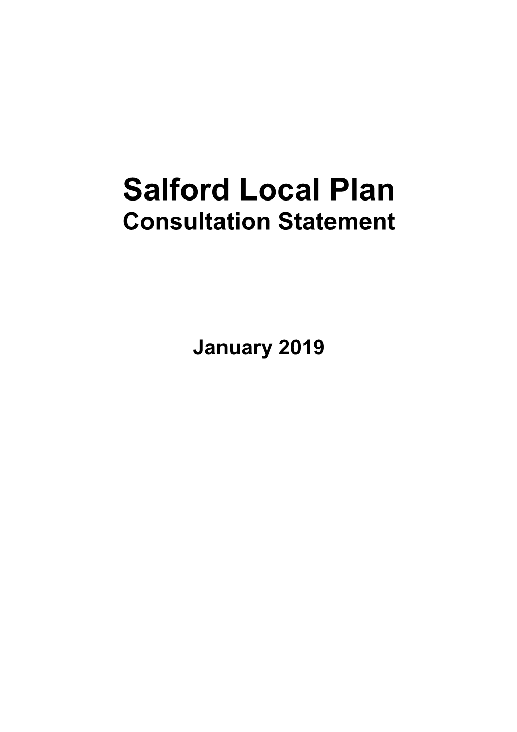 Consultation Statement, Item 3A PDF 137 KB