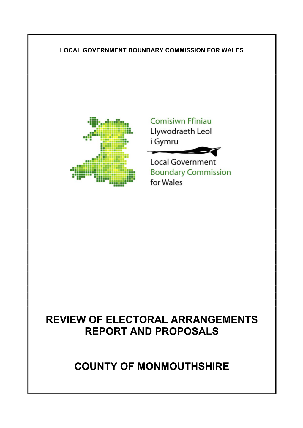 Local Government Boundary Commission for Wales