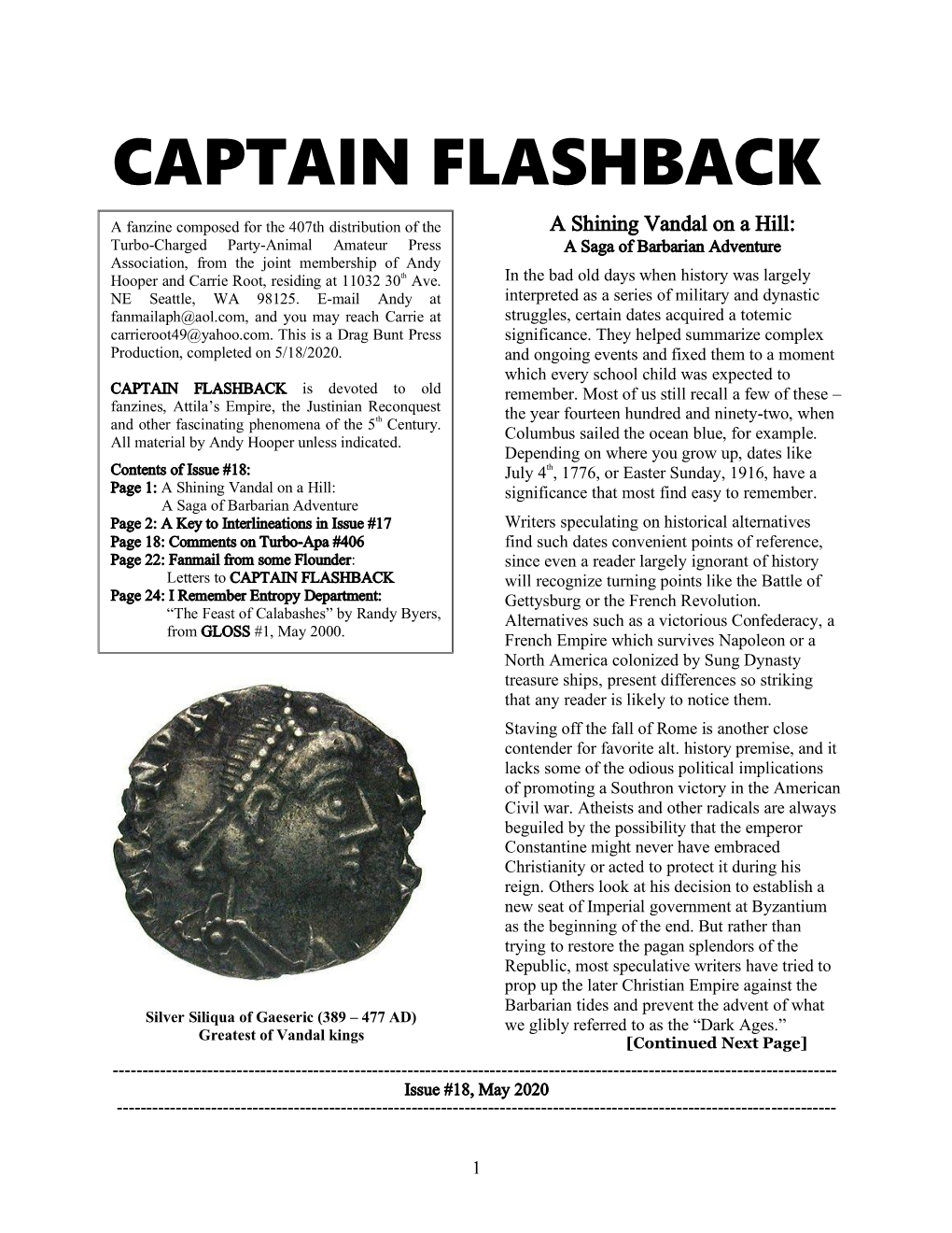 Captain Flashback