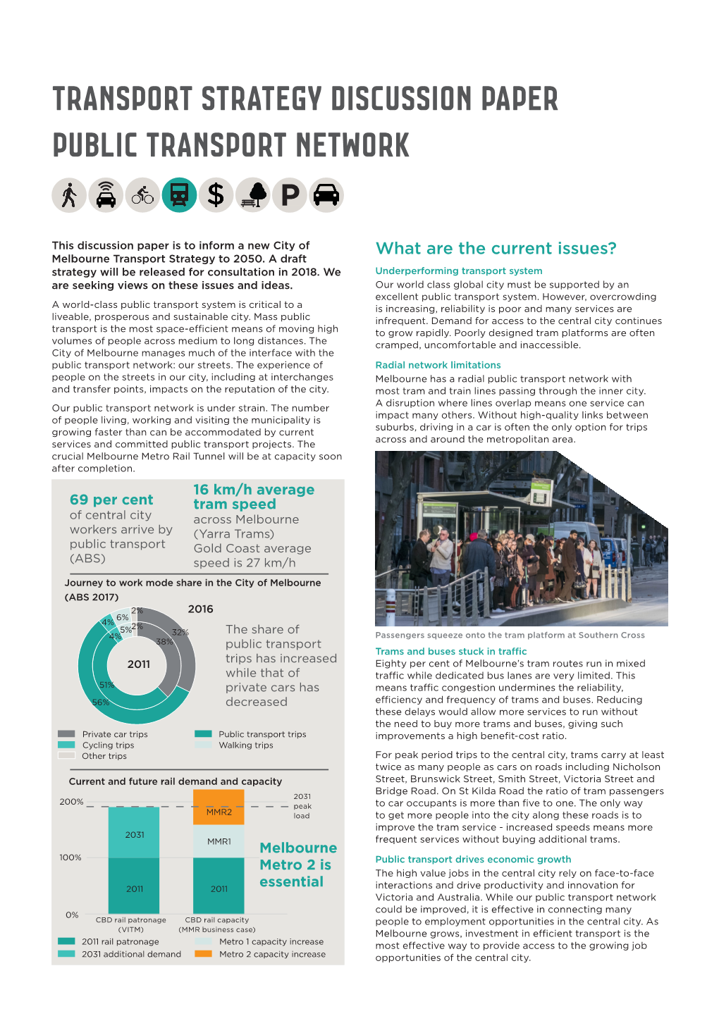 Transport Strategy Discussion Paper Public Transport Network P