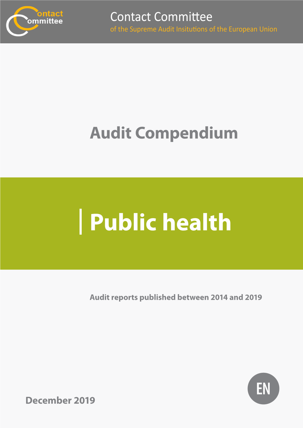 Audit Compendium: Public Health