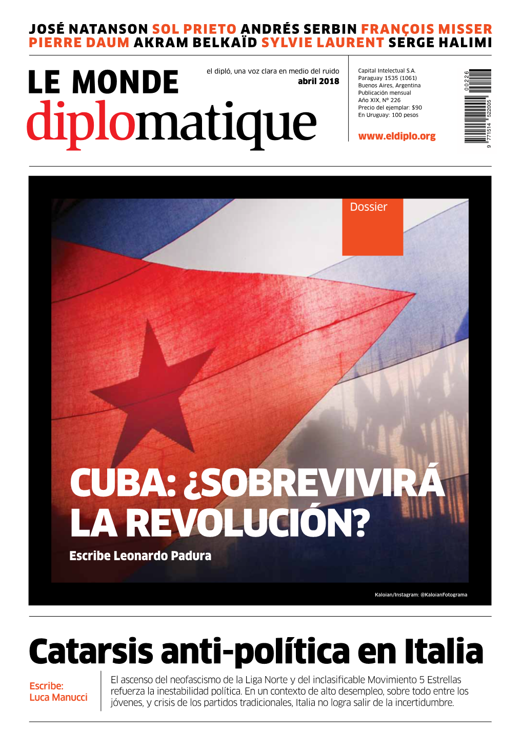 CUBA: ¿Sobrevivirá La Revolución? Escribe Leonardo Padura