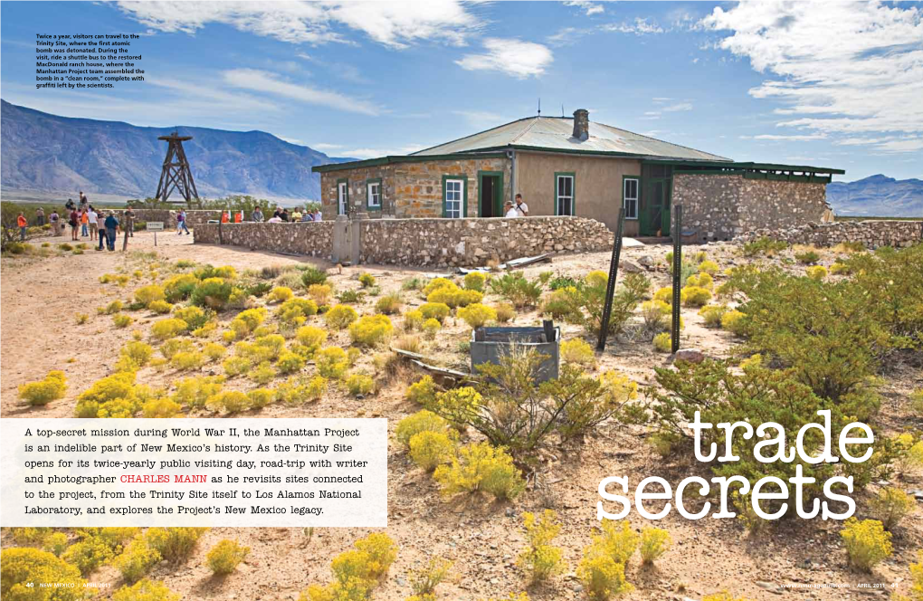 A Top-Secret Mission During World War II, the Manhattan Project Is an Indelible Part of New Mexico’S History