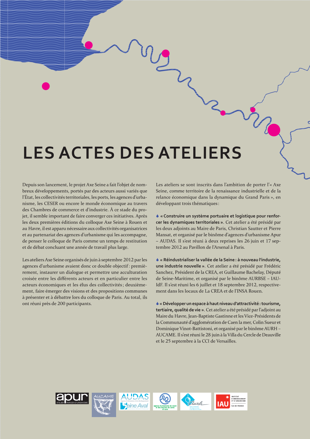 Actes Des Ateliers Axe Seine