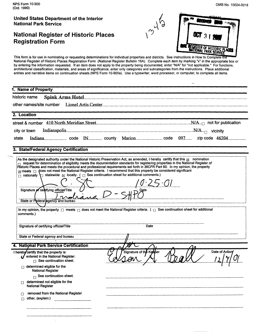 National Register of Historic Places Registration Form