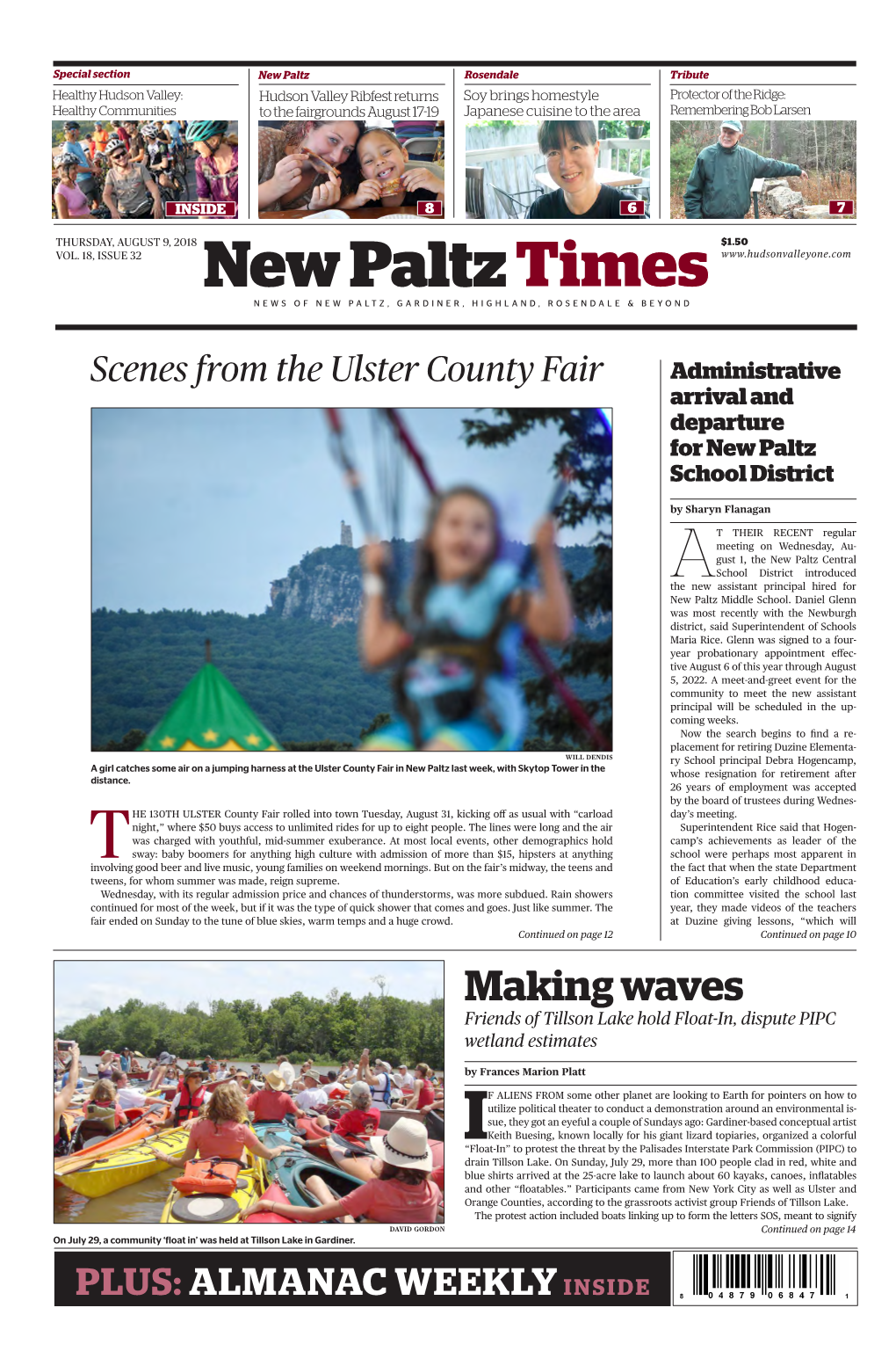 New Paltz Times Briefl Y Noted News of New Paltz, Highland, Gardiner Rosendale & Beyond