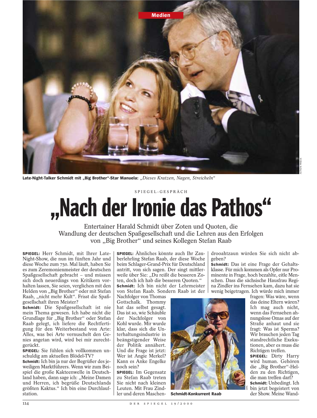 „Nach Der Ironie Das Pathos“