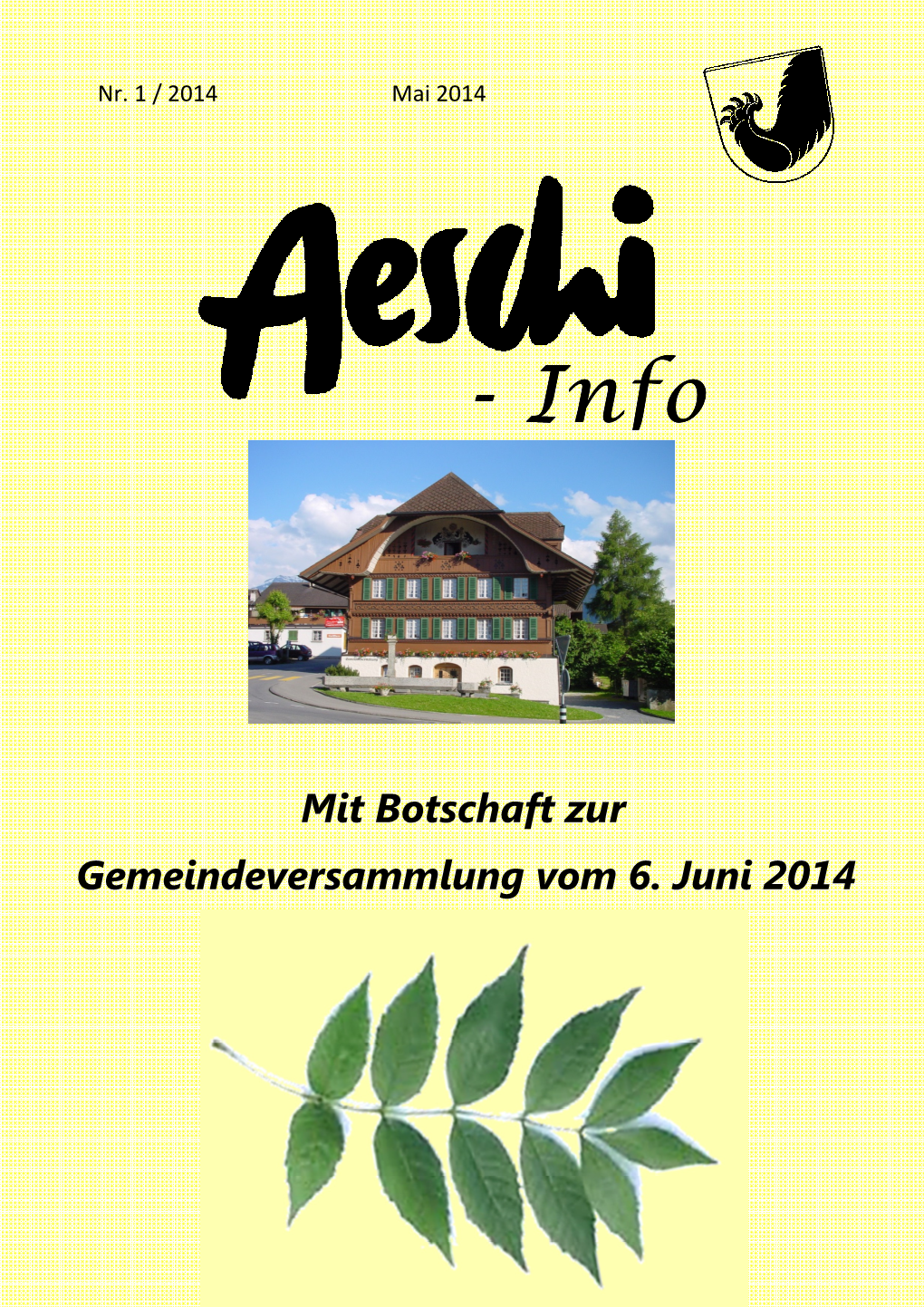 Aeschi-Info Mai 2014