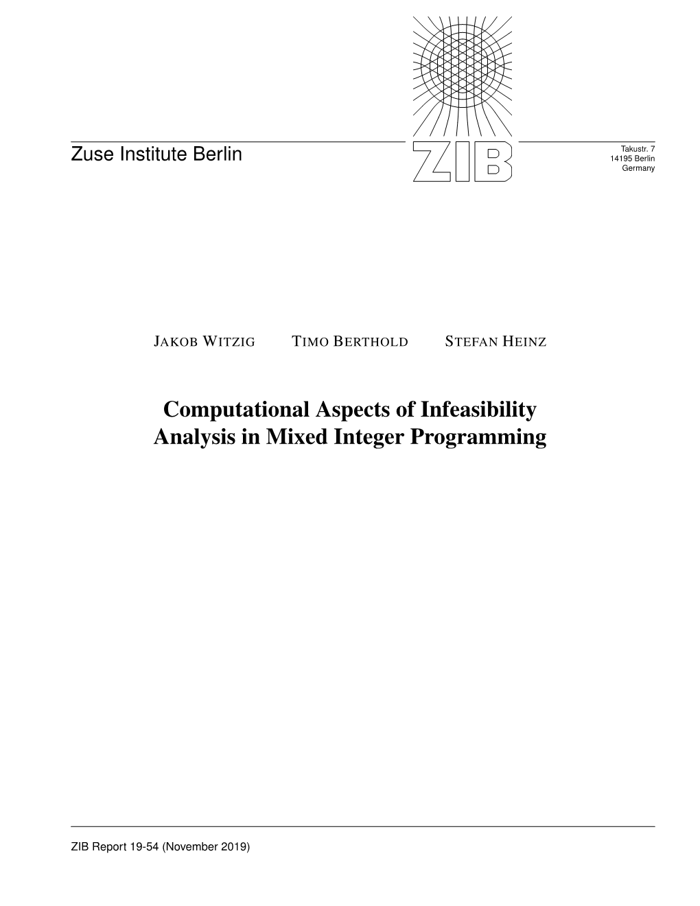 Computational Aspects of Infeasibility Analysis in Mixed Integer Programming